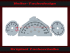 Speedometer Disc for Smart Fortwo before Facelift 100 Mph to 160 Kmh