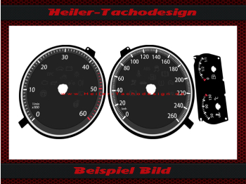 Speedometer Disc for VW EOS 2008 Diesel Mph to Kmh