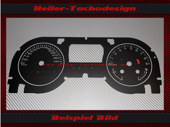 Speedometer Disc for Ford Mustang Boss 302 Laguna Seca Mph to Kmh