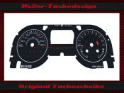 Speedometer Disc for Ford Mustang Boss 302 Laguna Seca 180 Mph to 290 Kmh