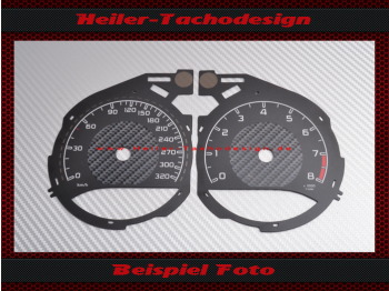 Speedometer Disc for Mercedes W205 C63 AMG GT S C190 GLC 253 Mph to Kmh