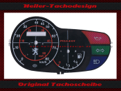 Tachoscheibe f&uuml;r Peugeot TKR Trekker 50cm