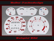 Speedometer Discs for Opel Corsa A with Tachometer