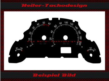 Tachoscheibe für Opel Corsa C Meriva Tigra 2 210 Kmh