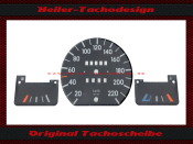 Speedometer Discs for Opel Kadett E without Tachometer