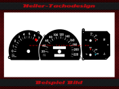 Speedometer dials for Opel Omega A with rev counter 230...