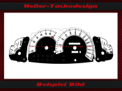 Tachoscheibe für Opel Omega B 230 Kmh Diesel