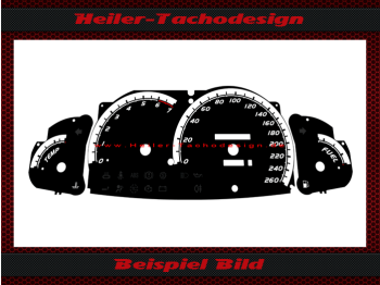 Speedometer Disc for Opel Omega B 260 Kmh Petrol