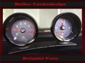 Tachoscheibe für Smart Fortwo 451 Rotes Design