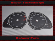 Speedometer Disc for Audi A5 8T Petrol 180 Mph to 280 Kmh
