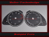 Speedometer Disc for Audi A5 8T Petrol 180 Mph to 280 Kmh