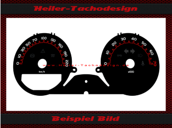 Speedometer Disc for Smart Forfour 220 Kmh Petrol