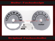 Speedometer Disc for Smart Forfour 220 Kmh Petrol