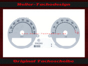 Speedometer Disc for Smart Forfour 210 Kmh Petrol