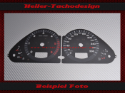 Tachoscheiben für Audi Q7 4L Diesel Mph zu Kmh