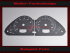 Speedometer Discs for Audi A6 4F Petrol