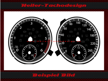 Speedometer Disc for VW Golf 6 Plus 2.0 TDI Mph to Kmh