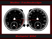Speedometer Disc VW Golf 6 Plus 2.0 TDI MPH to KMH