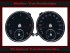 Speedometer Disc for VW Golf 6 Plus 2.0 TDI Mph to Kmh