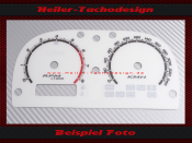 Speedometer Disc for Lotus Rover Elise S2 Stack 150 Mph...