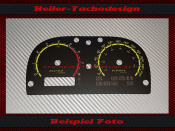 Speedometer Disc for Lotus Rover Elise S2 Stack 150 Mph to 240 Kmh