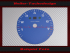 Tachometer Disc without BC for Porsche 911 964 993 red area from 6800 RPM