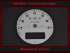 Drehzahlmesser Zifferblatt für Porsche 911 964 993 ohne Bordcomputer roter Bereich ab 6800 UPM