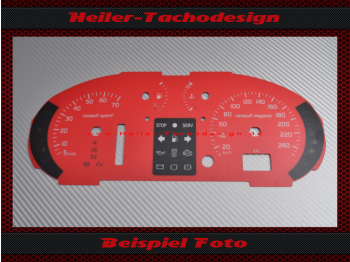 Speedometer Disc for Renault Clio 2 Megane 2 Scenic Kangoo Master Automatik