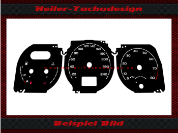 Speedometer Disc for Renault Megane Scenic 250 Kmh