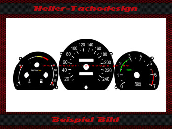 Speedometer Disc for Saab 9000 CS Construction Year 1994 to 1998