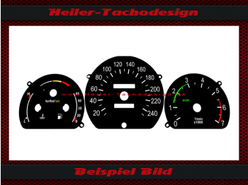 Tachoscheibe für Saab 9000 CS Baujahr 1994-1998