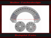 Tachoscheibe für Smart Fortwo Typ 450