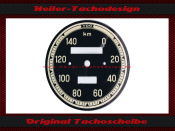 Speedometer Disc for VDO General 0 to 80 Kmh Ø76...