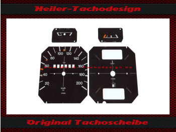 Speedometer Disc for VW Golf 1 without Tachometer