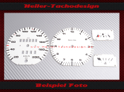 Speedometer Disc VW Golf 2 GTI 16V Scirocco 2 GTX 16V...