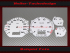 Speedometer Disc for VW Golf 3 Passat 35i 240 - 70