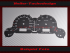 Speedometer discs for VW Golf 3 GTI speedometer 240 kmh tachometer up to 7500 rpm