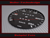Speedometer Disc for Porsche 914 1975 Loch above 150 Mph...