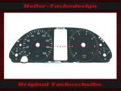 Gauge face Mercedes W169 A-Klasse Gasoline MPH to KMH