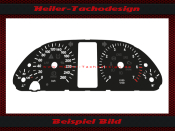 Tachoscheibe Mercedes W169 A-Klasse Benzin MPH zu KMH