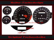 Speedometer Disc for Kawasaki ZZR - 600E small Display