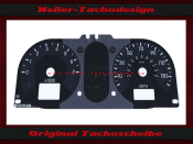 Speedometer Disc for Ford Fusion 2 Mph to Kmh