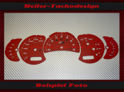 Tachoscheiben für Porsche 911 996 Facelift Schalter 320 Kmh