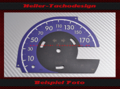 Speedometer Disc for Citroen C1 Mph to Kmh