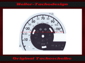 Speedometer disc for Citroen C1 Peugeot 107 Toyota Aygo 2005 to 2014 110 Mph to 170 Kmh