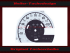 Speedometer disc for Citroen C1 Peugeot 107 Toyota Aygo 2005 to 2014 110 Mph to 170 Kmh