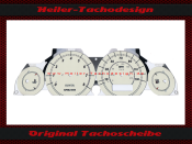 Speedometer Disc for Rover MG 25 RF Mph to Kmh