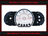 Speedometer Disc for Hyundai i10 Mph to Kmh