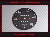 Gauge face Built Porsche 914 1975 4 cylinder 2.0 liter...