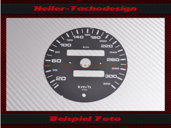 Speedometer Disc for Porsche 911 964 993 Turbo Switch 320 Kmh